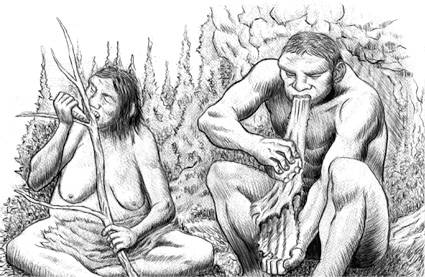 Néandertal utilisait sa bouche comme une troisième main
