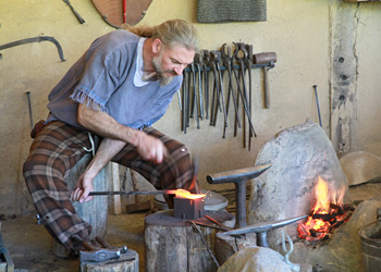 Travail du forgeron