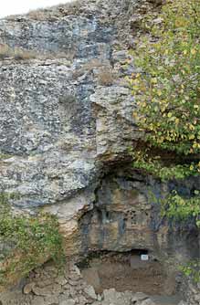 Buran- Kaya en Ukraine, site préhistorique gravettien