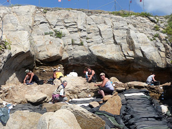La grotte de Menez-Dregan