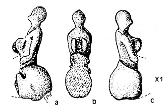 Figurine non décrite - Grotte de Grimaldi