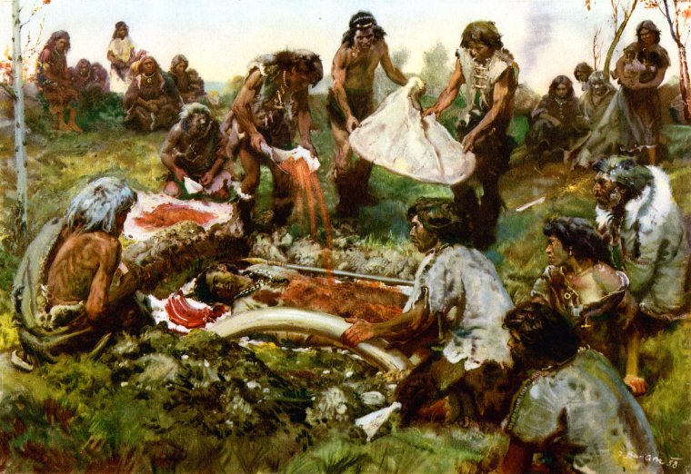 Les premières sépultures de la préhistoire