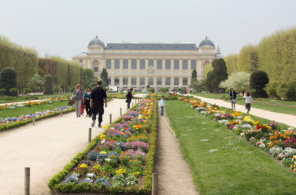 La Grande Galerie et le Jardin des Plantes