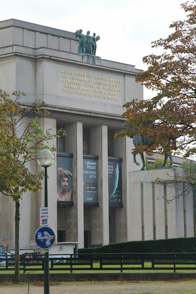 Facade Musée de l'homme