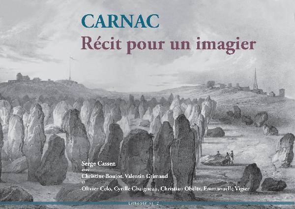 Carnac un récit pour un imagier