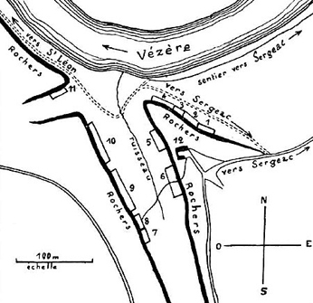 Plan Castel Merle