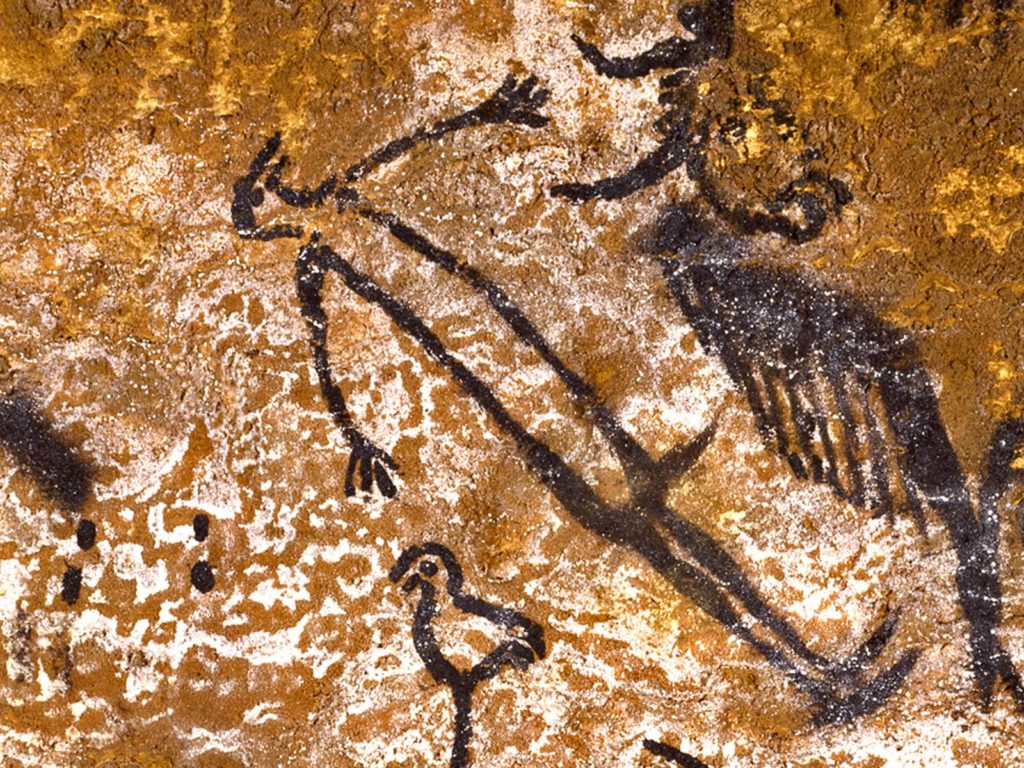 Homme Scène du puits Lascaux