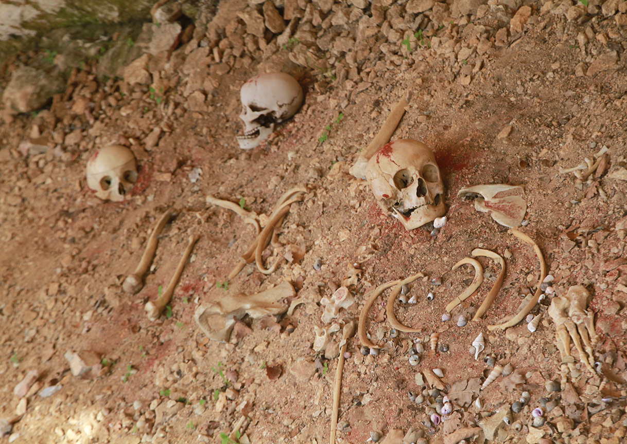 Squelettes de l'Abri Cro-Magnon