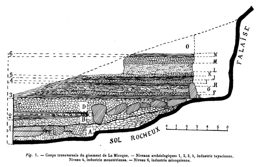 Coupe Gisement Micoque