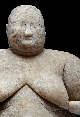 Une nouvelle statuette féminine du Néolithique à Çatal Höyük, en Turquie