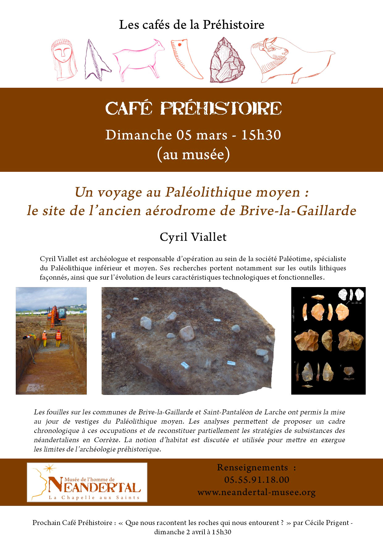 Un voyage au Paléolithique moyen : le site de l’ancien aérodrome de Brive-la-Gaillarde