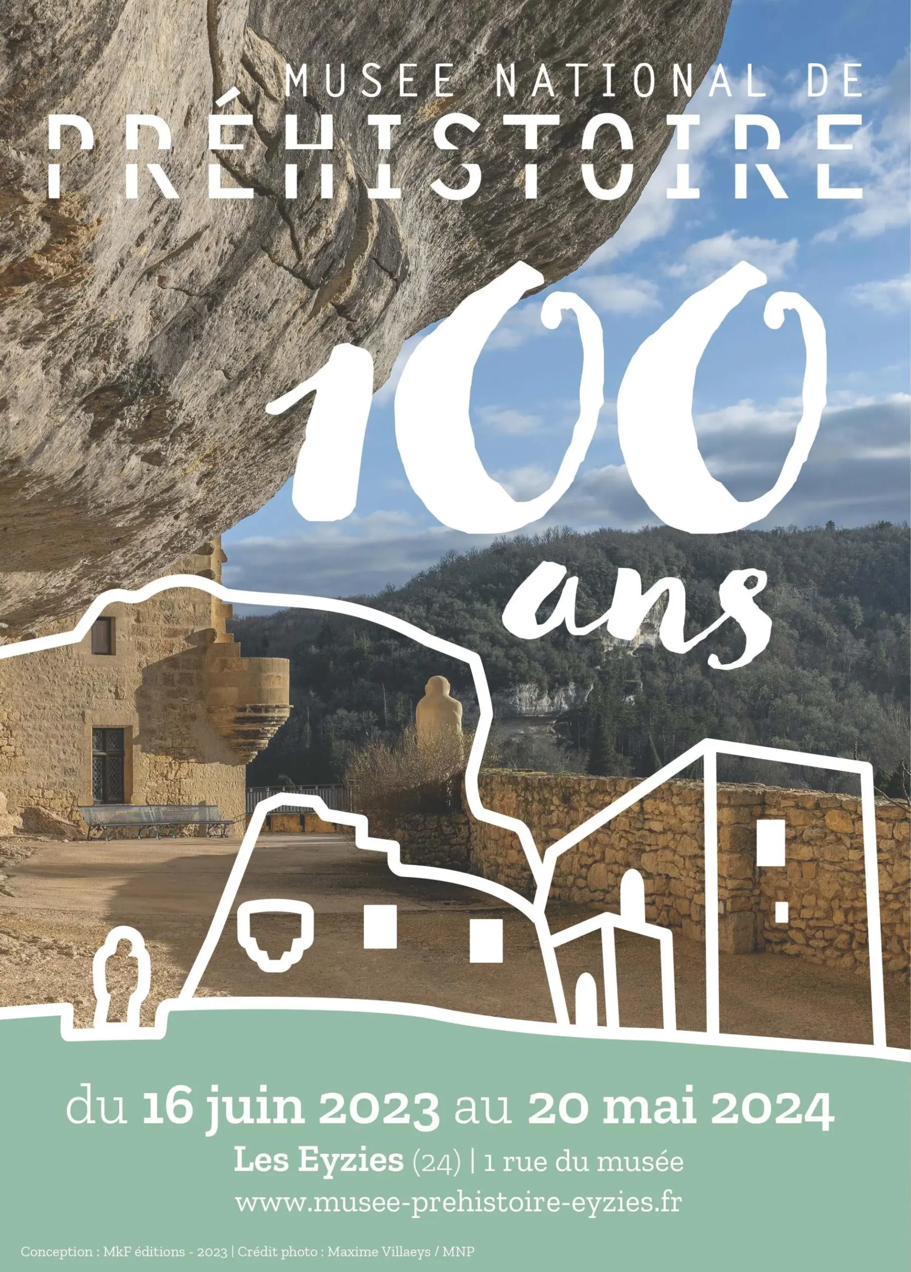 Centenaire – Musée National de Préhistoire – 100 ans