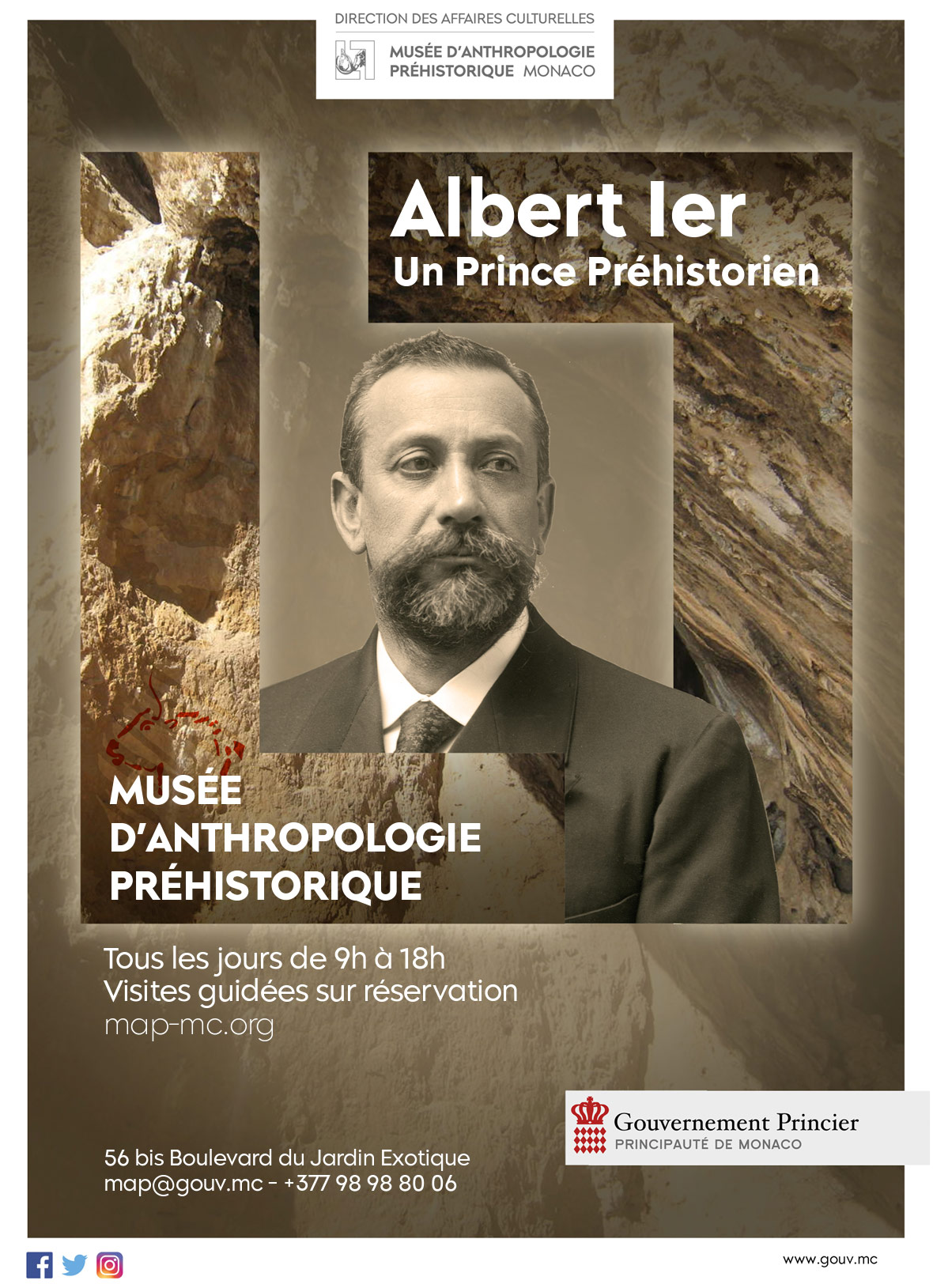 Albert 1er Un prince préhistorien