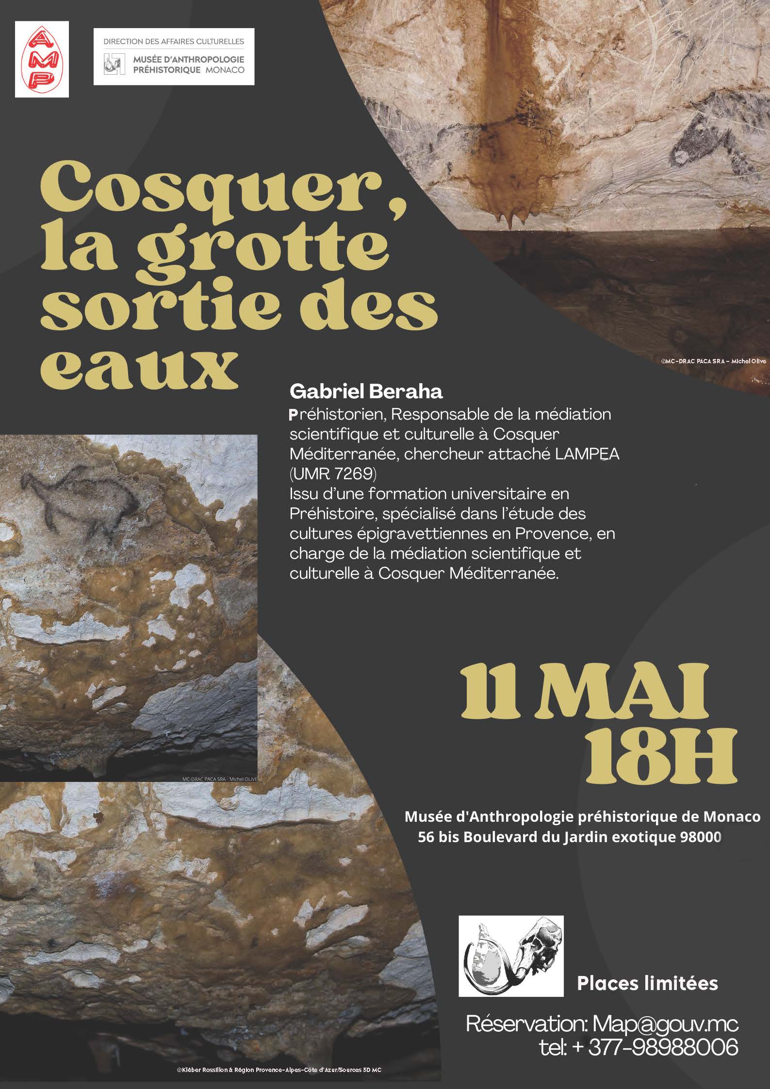 Cosquer, la grotte sortie des eaux»