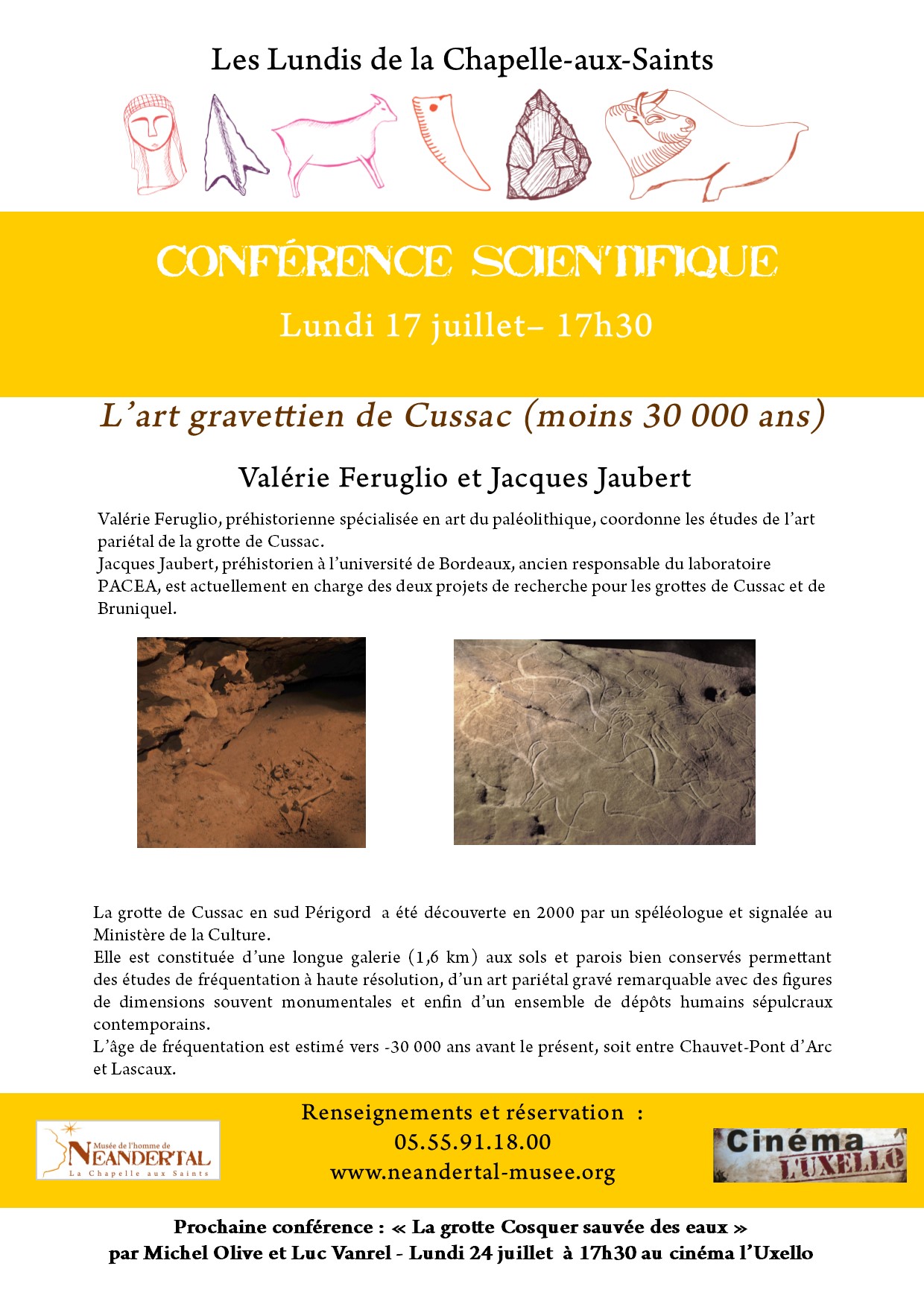 La grotte Cosquer sauvée des eaux – Conférence