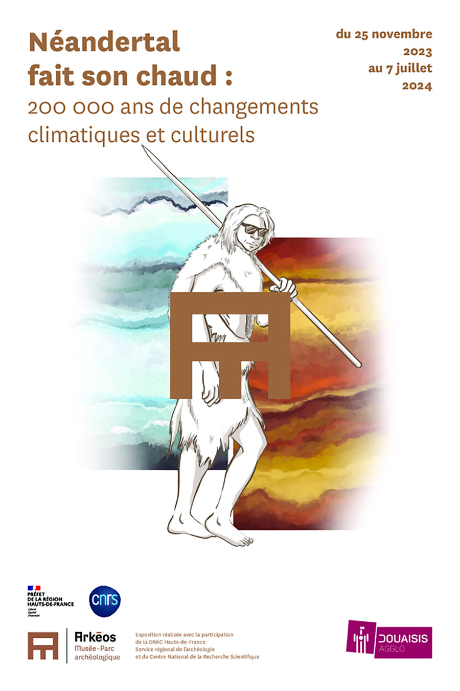 Néandertal fait son chaud – Exposition Arkeos Douai